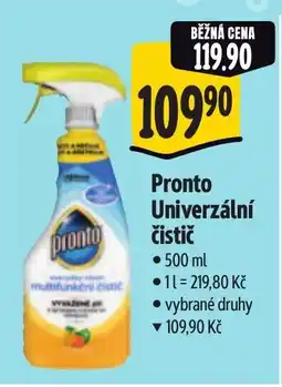 Albert Pronto Univerzální čistič nabídka
