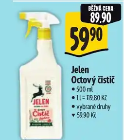 Albert Jelen Octový čistič nabídka