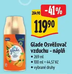 Albert Glade Osvěžovač vzduchu - náplň nabídka