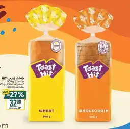 Billa HIT toast chléb nabídka