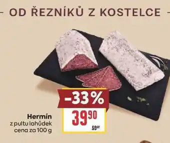 Billa Hermín z pultu lahůdek cena za nabídka