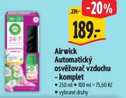 Albert Airwick Automatický osvěžovač vzduchu - komplet nabídka