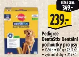 Albert Pedigree Dentastix Dentální pochoutky pro psy nabídka