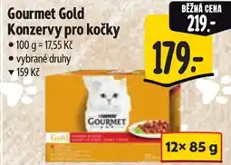 Albert Gourmet Gold Konzervy pro kočky nabídka
