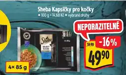 Albert Sheba Kapsičky pro kočky nabídka