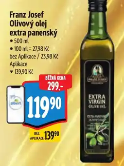 Albert Franz Josef Olivový olej extra panenský nabídka