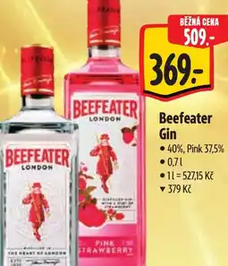 Albert Beefeater Gin nabídka