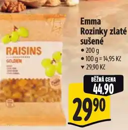 Albert Emma Rozinky zlaté sušené nabídka