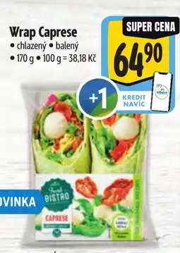 Albert Wrap Caprese nabídka