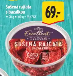 Albert Sušená rajčata s bazalkou nabídka