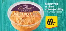 Albert Rajčatový dip se sýrem a piniovými oříšky nabídka