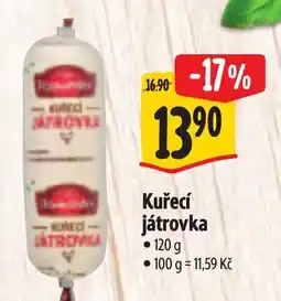 Albert Kuřecí játrovka nabídka