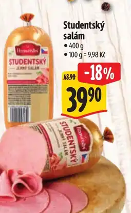 Albert Studentský salám nabídka