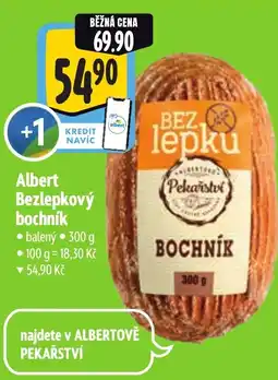 Albert Albert Bezlepkový bochník nabídka