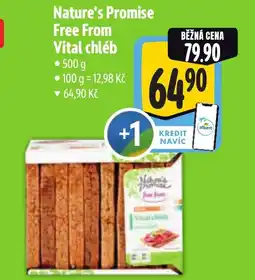 Albert Nature's Promise Free From Vital chléb nabídka