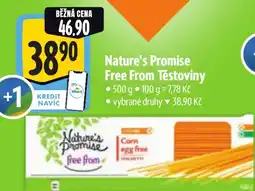Albert Nature's Promise Free From Těstoviny nabídka