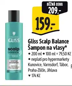 Albert Gliss Scalp Balance Šampon na vlasy nabídka