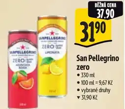 Albert San Pellegrino zero nabídka