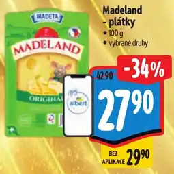 Albert Madeta Madeland - plátky nabídka