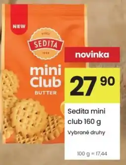 Kubík potraviny Sedita mini club nabídka
