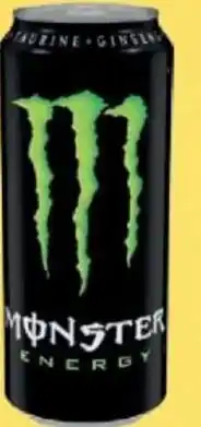 Kubík potraviny Monster energy drink nabídka