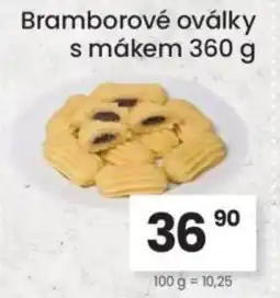 Kubík potraviny Bramborové oválky s mákem nabídka