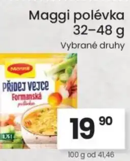 Kubík potraviny Maggi polévka nabídka