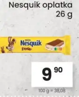 Kubík potraviny Nesquik oplatka nabídka