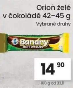 Kubík potraviny Orion želé v čokoládě nabídka