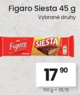 Kubík potraviny Figaro Siesta nabídka