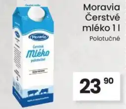 Kubík potraviny Moravia Cerstvé mléko nabídka
