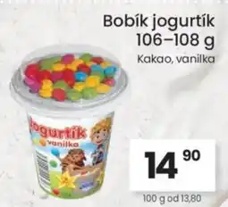 Kubík potraviny Bobík jogurtík nabídka