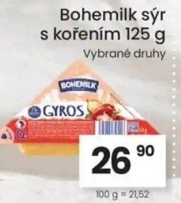 Kubík potraviny Bohemilk sýr s kořením nabídka