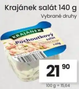 Kubík potraviny Krajánek salát nabídka