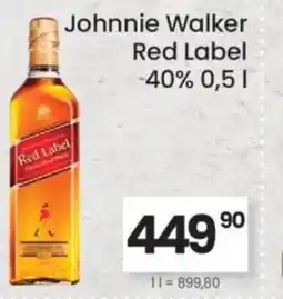 Kubík potraviny Johnnie Walker Red Label 40% nabídka