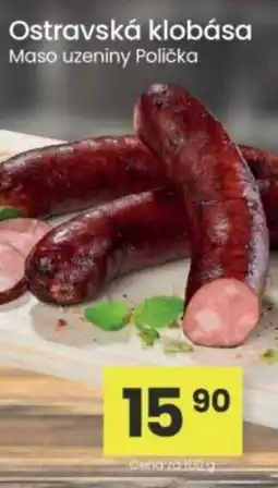 Kubík potraviny Ostravská klobása nabídka