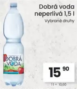 Kubík potraviny Dobrá voda neperlivá nabídka