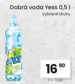 Kubík potraviny Dobrá voda Yess nabídka