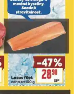 Billa Losos filet nabídka