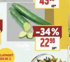 Billa Okurka hadovka nabídka