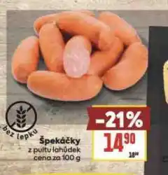 Billa Špekáčky nabídka