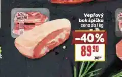 Billa Vepřový bok špička nabídka