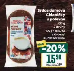 Billa Chlebíčky s polevou nabídka