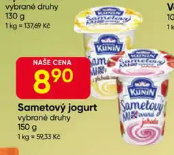 Hruška Sametový jogurt nabídka