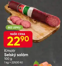 Hruška Kmotr Selský salám nabídka