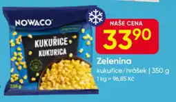 Hruška Zelenina kukuřice/hrášek nabídka