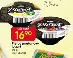Hruška Pierot smetanový jogurt nabídka