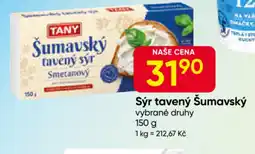 Hruška Sýr tavený Šumavský nabídka