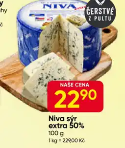 Hruška Niva sýr extra 50% nabídka