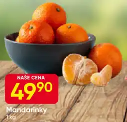 Hruška Mandarinky nabídka